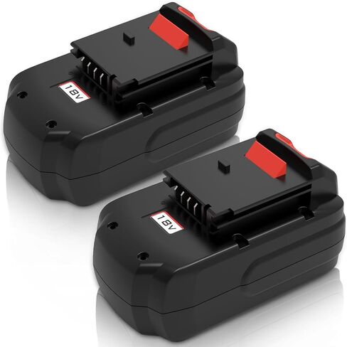 4.5Ah PC18B Replacement Battery for Porter Cable 18V Battery Ni-Mh, Compatible with Porter Cable 18-Volt PC18B-2 PCC489N PCMVC PCXMVC Cordless Tools Batteries 2 Packs in Saudi Arabia