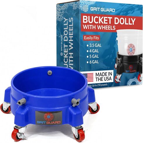 Grit Guard Bucket Dolly - Blue in Kuwait