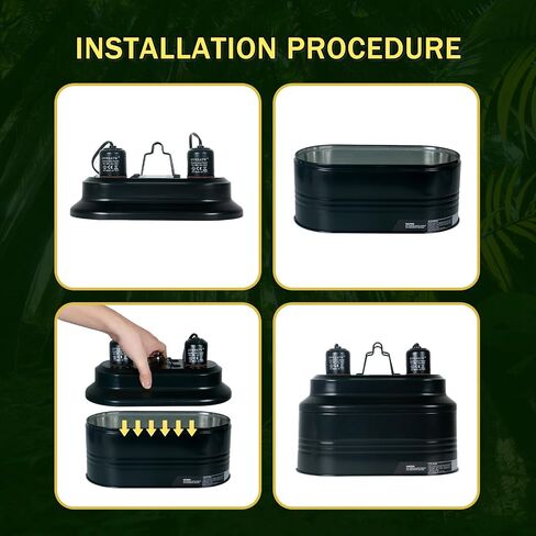 Reptile lamp, Maximum 160W Each Reptile hot lamp Comes with a Separate Switch, Suitable for Lizards, Turtles, Snakes, and Amphibians. in Saudi Arabia