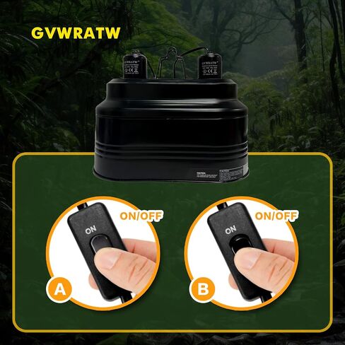 Reptile lamp, Maximum 160W Each Reptile hot lamp Comes with a Separate Switch, Suitable for Lizards, Turtles, Snakes, and Amphibians. in Saudi Arabia