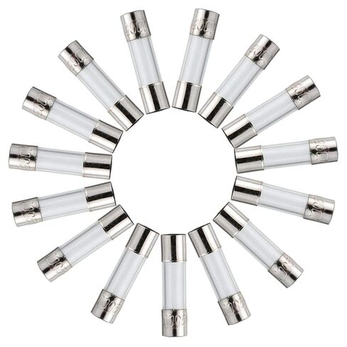 BOJACK T0.5AL250V 5x20mm 0.5A 250V صمامات ضربة بطيئة 0.5 أمبير 250 فولت 0.2 × 0.78 بوصة أنبوب زجاجي صمامات تأخير الوقت (عبوة من 20 قطعة) in Kuwait