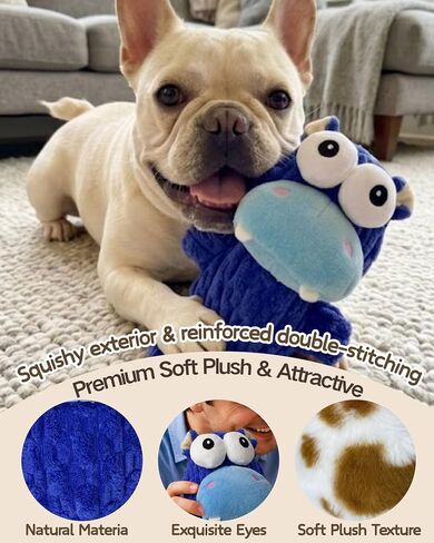 BoYoYo 5 Pack Plush Squeaky Dog Toys for Small Dog,Stuffed Animal Puppy Toy in Saudi Arabia