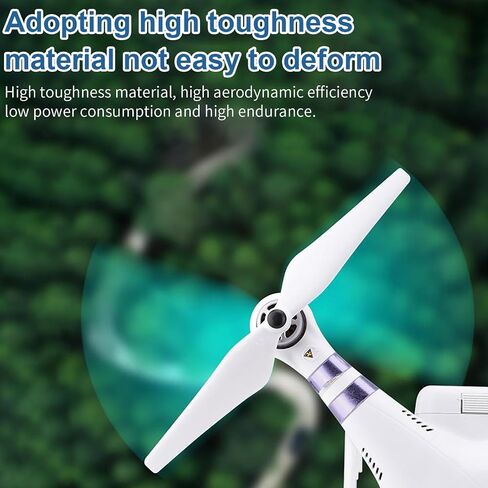 4 Pairs 9450 Self Tightening Drone Propeller(4CW+4CCW) Compatible with DJI Phantom 2/3/3PRO, Low Noise Propeller, Replacement Parts for Drone Blades in Kuwait