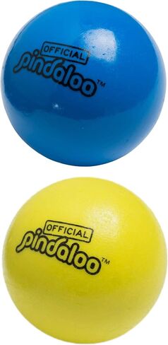 pindaloo Skill Game Toy - Gifts Indoor Outdoor Games, Ball Toys for Boy, Teen, & Girls - Gift Ideas for Teens, Fun Stuff Party, Develops Motor & Juggling Skills - 2X Balls in Kuwait