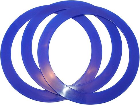 Higgins Brothers Juggling Rings Set of 3 Professional Style (Navy Blue) in Kuwait