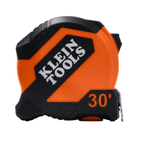 Klein Tools 9516 Tape Measure, 16-Foot Compact Double-Hook Imperial Measuring Tape with Finger Brake, Nylon Blade, Easy to Read Bold Lines in Kuwait