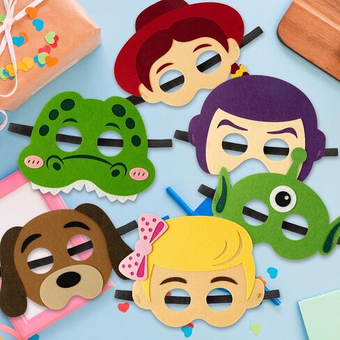 12PCS Toy Inspired Story Party Cartoon Character Masks in Saudi Arabia