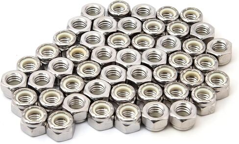 POWERTEC QLN1102 304 الفولاذ المقاوم للصدأ إدراج قفل ، 3/8 "-16، 50 PK in Kuwait