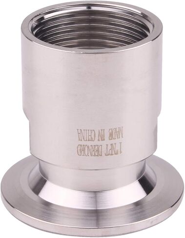 DERNORD 1.5'' Tri clamp Adapter to 1.5 inch FNPT Thread Ferrule Sanitary Pipe Fitting in Kuwait