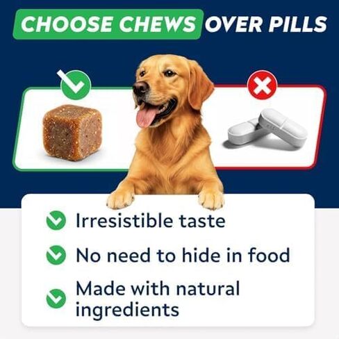 Dog Allergy & Itching Relief - Anti Itch, Skin&Coat Support Chews w/Omega 3 in Saudi Arabia