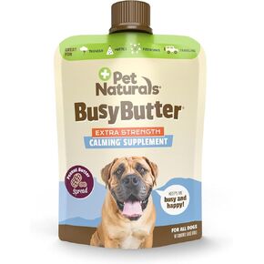 Pet Naturals BusyButter Extra Strength Calming Peanut Butter for Dogs, 6 oz in Kuwait