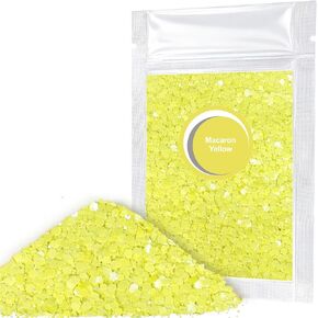 Matio Macaron White Holographic Chunky Glitter, 0.7oz/20g White Glitter in Kuwait
