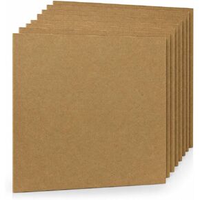 8 Pack MDF Craft Board 12 X 12 X .125 inch in Kuwait
