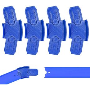Track Connector Pieces, 90° Curved, Compatible with Hot Wheels, 8 Pack in Kuwait