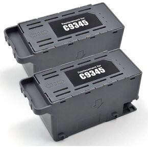(2 Pack) C9345 Ink Maintenance Box Compatible with ET-16650 ET-5850 ET-5800 ET-5880 WF-7840 ET-16600 ET-8550 ET-8500 WF-7820 WF-7310 EC-C7000 ST-C8000 ST-C8090 Printers (C12C934591/PXMB9) in Kuwait