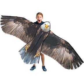 Bald Eagle Huge Kite for Kids and Adults Single Line String Easy to Fly for Beach Trip Park Family Outdoor Games and Activities in Saudi Arabia