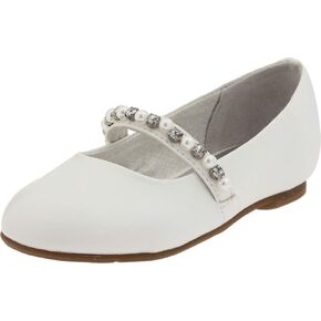 Nina Nataly Ballet Flat (Toddler/Little Kid),Silver Soft Nappa,9 M US Toddler in Kuwait