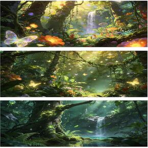 48"x24" Dream Forest Reptile Background Terrarium Background 3pcs in Saudi Arabia