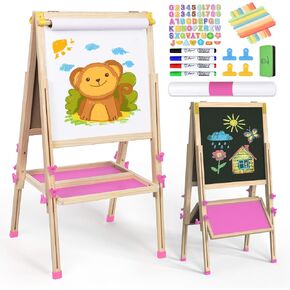 Joyooss Art Easel for Kids Easel for Toddler with Paper roll in Saudi Arabia