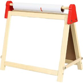 Easy Playhouse Wooden Tabletop Easel - Double Sided Chalkboard & Whiteboard in Saudi Arabia