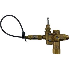 1/2" Compression Side Inlet X 1/2" FNPT, Combo Unloader Pilot Check Valve with Throttle Control Cable for 6.5HP Max Gas air Compressors (140-175 PSI, 36" Throttle Control Cable & Unloader Valve) in Saudi Arabia
