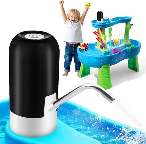 LBAIBB Water Table Pump for Step 2 - Cordless, Portable, Compatible with Most Water Tables - Pump for Water Table Toys Accessory for Kids Fun - Runs 3 Hours in Kuwait