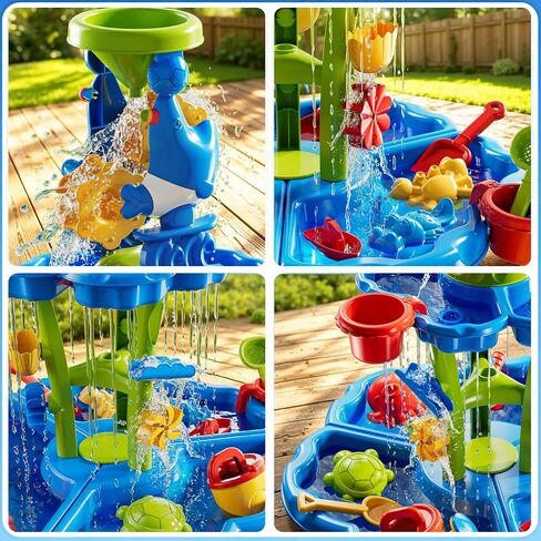 JUKUDAHU Kid Water Table for Kids Ages 4-8 - Outdoor Activity Playset in Kuwait