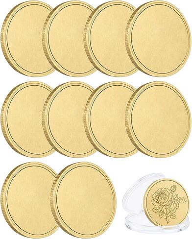UCEC Blank Challenge Coins 40 mm with Acrylic Protection Box Blank coins in Kuwait
