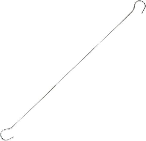 12" L Metal Double C Hooks - Ceiling Sign Holder/Ceiling Item Hangers - 20 Pack in Kuwait