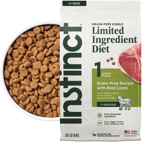 Instinct Limited Ingredient Diet Dry Dog Food, Real Lamb, 20 lb. Bag in Kuwait