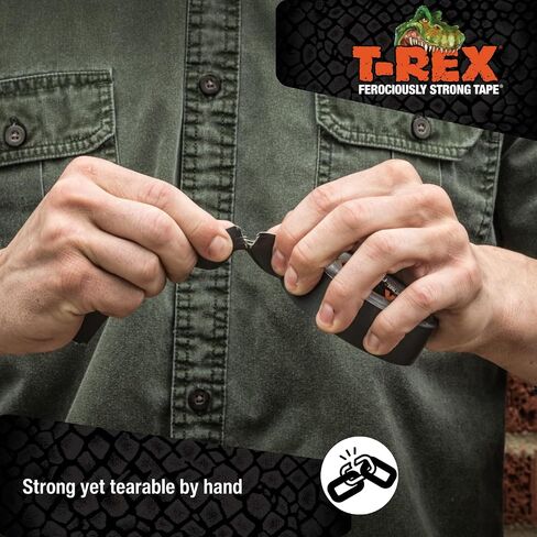 Duck Brand 241330 T-Rex Strong Tape, 10Yds, 1Rl, Silver in Kuwait
