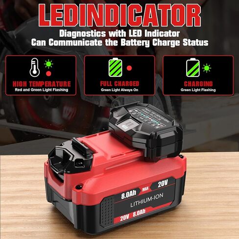 ترقية 3.5Ah استبدال لبطارية Craftsman 20V، متوافقة مع Craftsman 20 Volt V20 CMCB201 CMCB202 CMCB202-2 CMCB204 CMCB205 بطارية ليثيوم أيون 2 حزمة in Kuwait