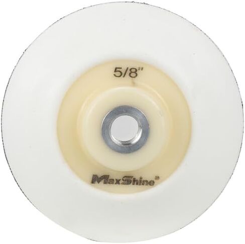 Maxshine 3" Hook and Loop Rotary Backing Plate – for 5/8" Thread Rotary Polisher/RO, One Piece Molding for Longevity, Easy Contouring, Ideal for High Speed Applications in Saudi Arabia