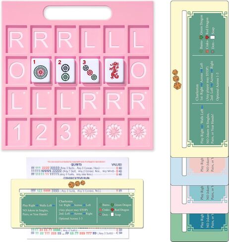 Solo Mahjong Board, Line Finder with Rule for Single Player Practice in Kuwait