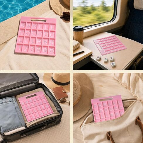 Solo Mahjong Board, Line Finder with Rule for Single Player Practice in Kuwait