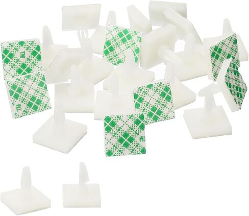 PATIKIL Sticky PCB Spacer, 24 Pcs Adhesive Standoffs 0.19" Supporting Height Adhesive Insulated Standoffs for PCB PC Board Support, White in Kuwait