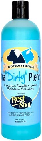 Best Shot Ultra Dirty Plenish Conditioner, Ideal Pet Grooming Conditioner, Protein-Enriched Moisturizing Formula for Dogs, Cats, and Horses, Agree Fragrance, 1 Gallon in Saudi Arabia
