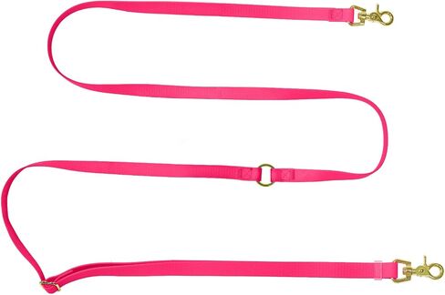 Waterproof Hands Free Dog Leash, Multifunctional 4-in-1 Convertible Heavy Duty Cloud Leashes, Perfect for Walking, Jogging and Running Your Dog. (Black, Large (3/4'' Wide)) in Saudi Arabia