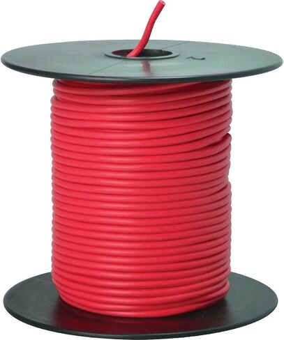 Southwire 55667423 Primary Wire, 18-Gauge Bulk Spool, 100-Feet, Red in Kuwait