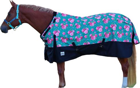 Roses 1200 Denier Adjustable Neck Waterproof Turnout Sheet in Saudi Arabia