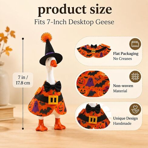 CT SUN 8 Set Holiday Desk Goose Outfits 7 Inch with 5 Reusable Mood Signs in Saudi Arabia