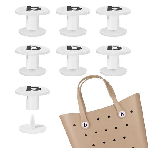 6-Pack Replacement Rivets for Bogg Bag, Rivets for Beach Tote Repair, Rubber Bag Accessories for Women in Saudi Arabia