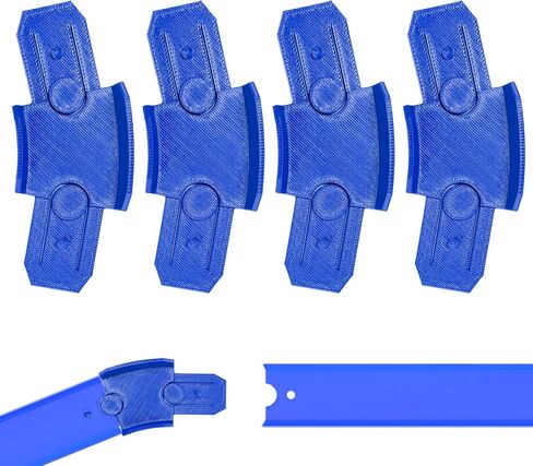 Track Connector Pieces, 90° Curved, Compatible with Hot Wheels, 8 Pack in Kuwait