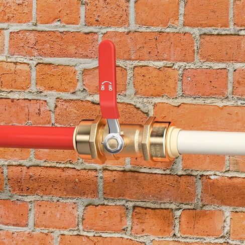 HQMPC Pex Ball Valve 2 Sets 1/2" Push in Ball Valve Shut Off Valve Plubing Pex Ball Valve Push Valve(2Sets, 1/2") in Kuwait
