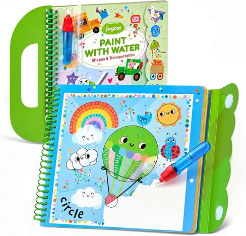 JoyCat Alphabet Water Coloring Book for Toddlers 3-5, Reusable 14 Pages in Kuwait