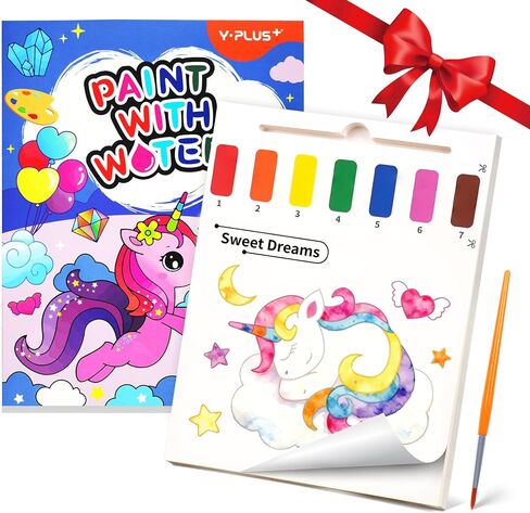 YPLUS Paint with Water Coloring Books for Toddlers 1-3, Animals Theme in Kuwait
