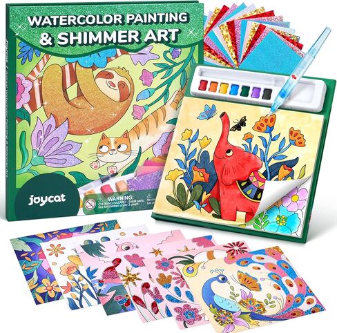 JoyCat Paint with Water Coloring Books & Shimmer Art (Magical Pony) in Kuwait