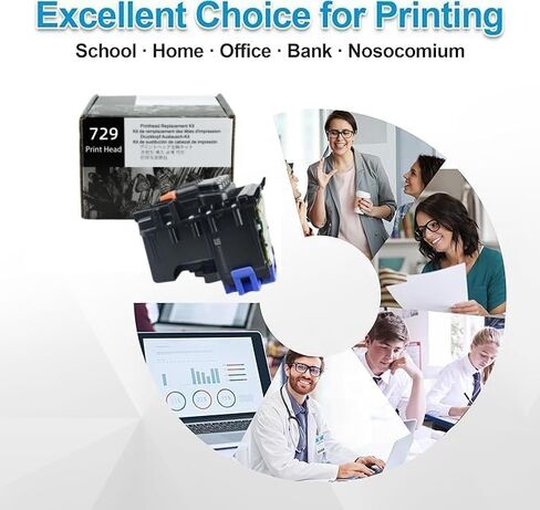 OFFICE KING 729 Printhead (F9J81A) Replacement for DesignJet T830 MFP & T730 Large Format Plotter Printers in Saudi Arabia