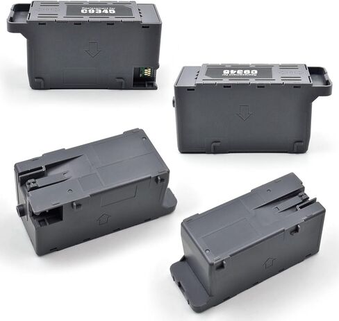 (2 Pack) C9345 Ink Maintenance Box Compatible with ET-16650 ET-5850 ET-5800 ET-5880 WF-7840 ET-16600 ET-8550 ET-8500 WF-7820 WF-7310 EC-C7000 ST-C8000 ST-C8090 Printers (C12C934591/PXMB9) in Kuwait