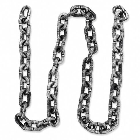 IMIKEYA Halloween Chains: 3.2 Feet Plastic Chains Props Costume Chain Halloween Decoration Prison Chain Cosplay Chain Links Halloween Props for Halloween Party Decorations in Kuwait